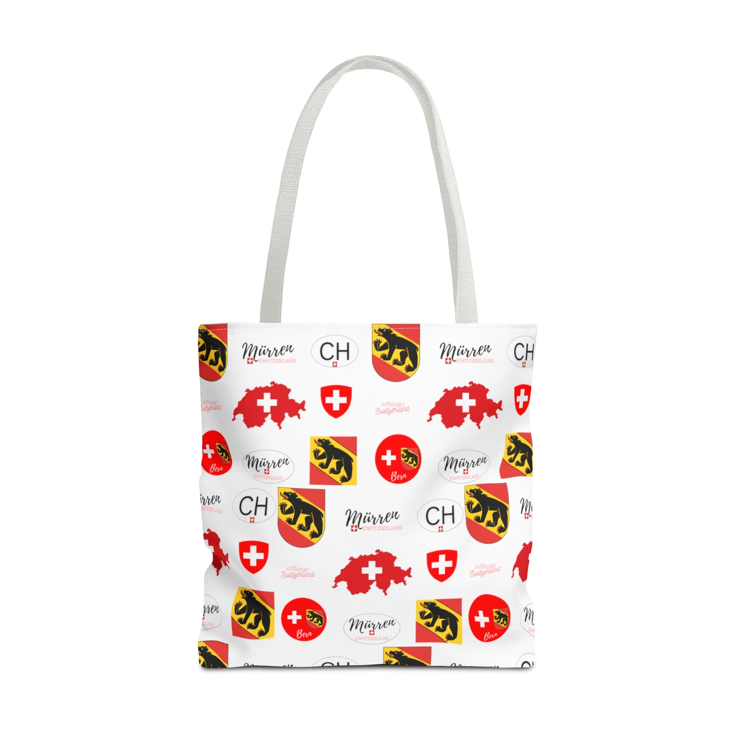 Mürren, Switzerland | Heritage All-Over Print Tote Bag (AOP)