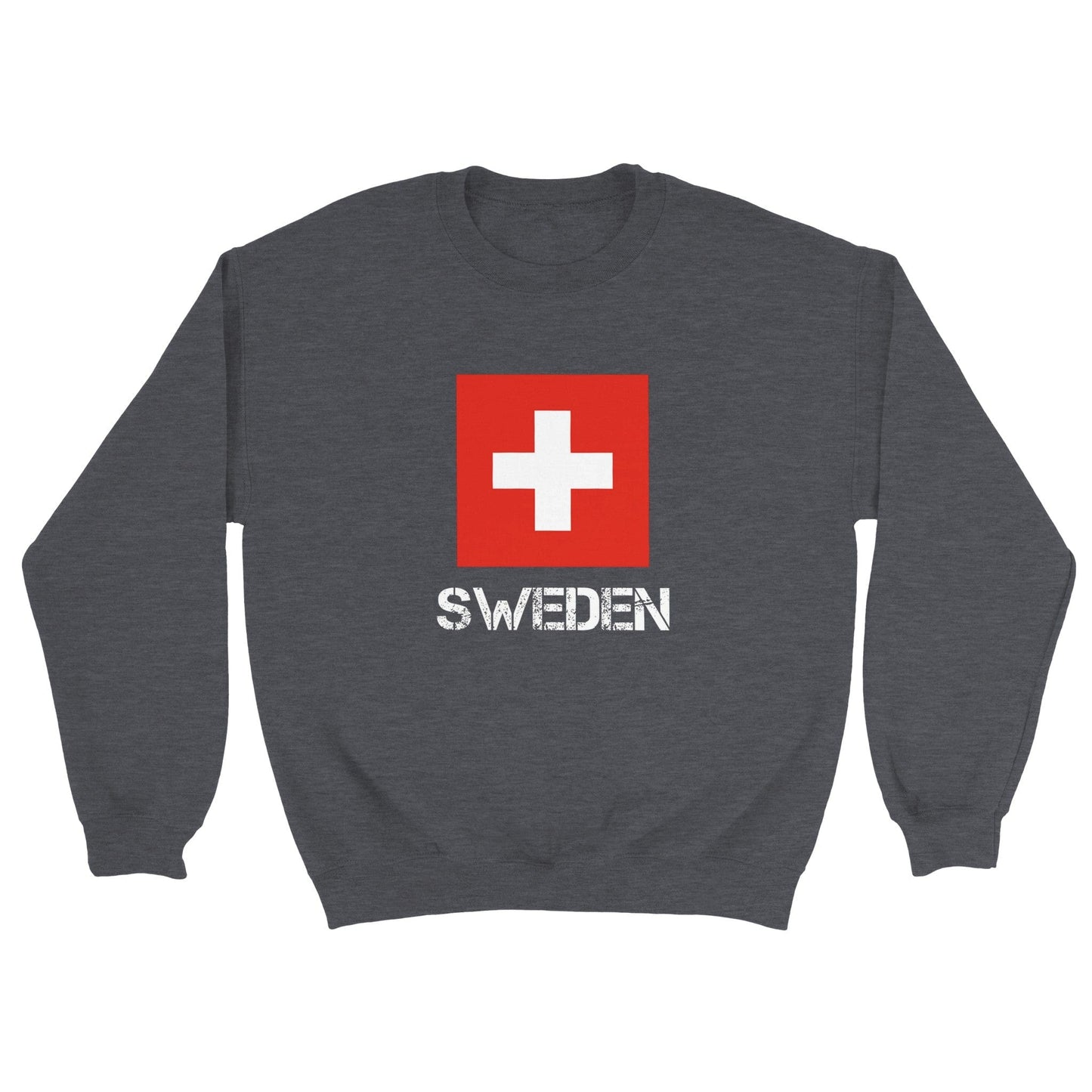 Swiss Flag - Sweden Identity: Embrace the Confusion with Our Unique Sweatshirt!