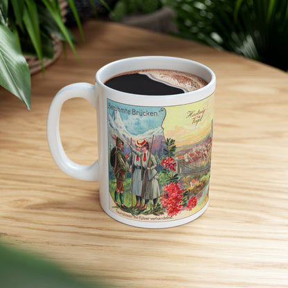 Fribourg, Switzerland | Retro Travel Mug