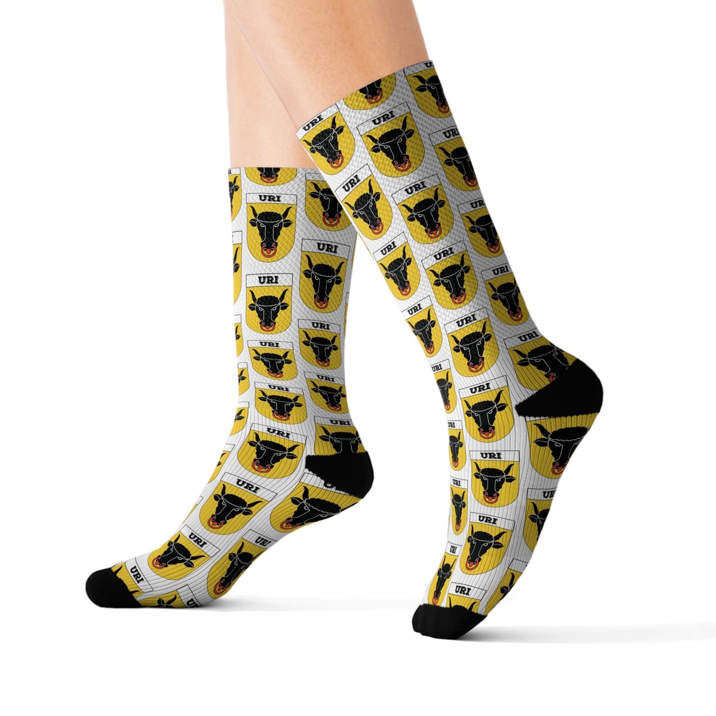 Uri, Switzerland Coat of Arms | Sublimation Socks