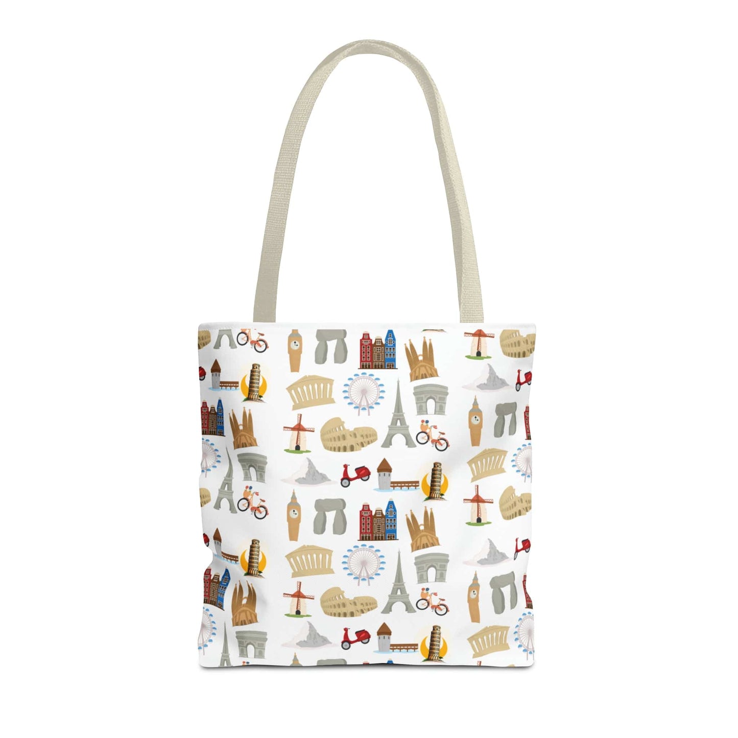 Europe Travel Pattern  | Tote Bag (AOP)