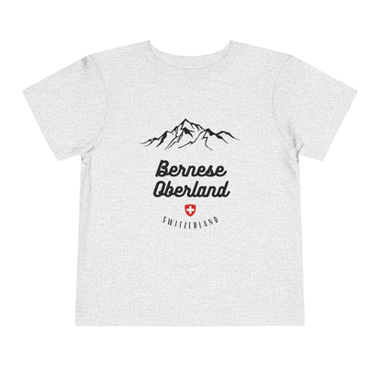 Comfortable and stylish toddler t-shirt for Swiss nature and travel fans