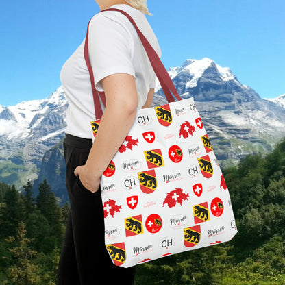 Mürren, Switzerland | Heritage All-Over Print Tote Bag (AOP)