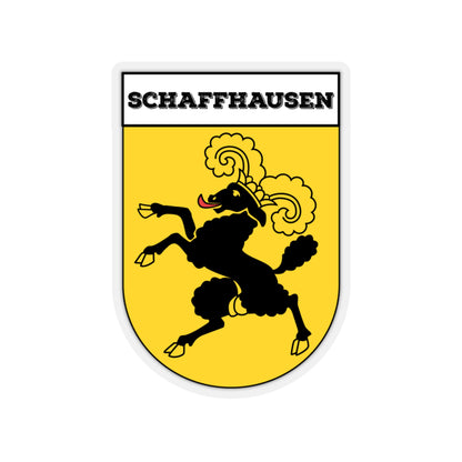 Schaffhausen, Switzerland Coat of Arms | Kiss-Cut Sticker