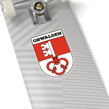 Obwalden, Switzerland | Coat of Arms Sticker - Premium Quality Vinyl Decal