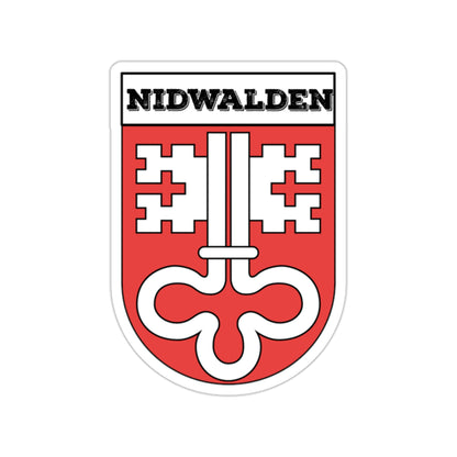 Nidwalden - Switzerland | Coat of Arms Premium Quality Vinyl Decal