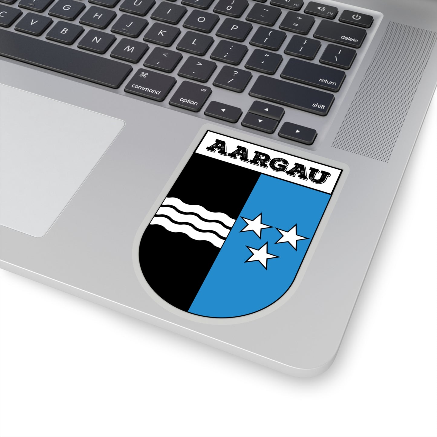 Aargau, Switzerland Coat of Arms | Kiss-Cut Sticker