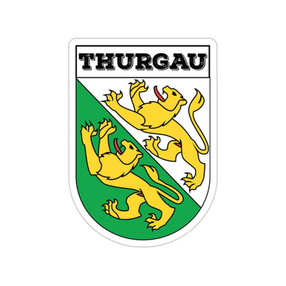 Thurgau, Switzerland | Coat of Arms Sticker