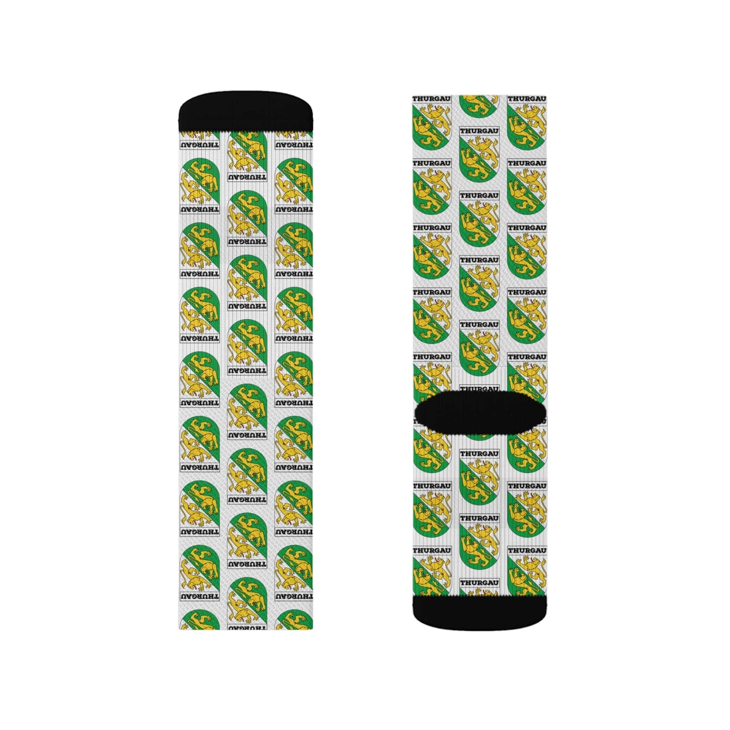 Thurgau, Switzerland Coat of Arms | Sublimation Socks