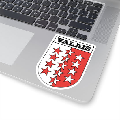 Valais, Switzerland | Coat of Arms Sticker