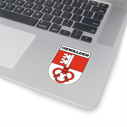 Obwalden, Switzerland | Coat of Arms Sticker - Premium Quality Vinyl Decal