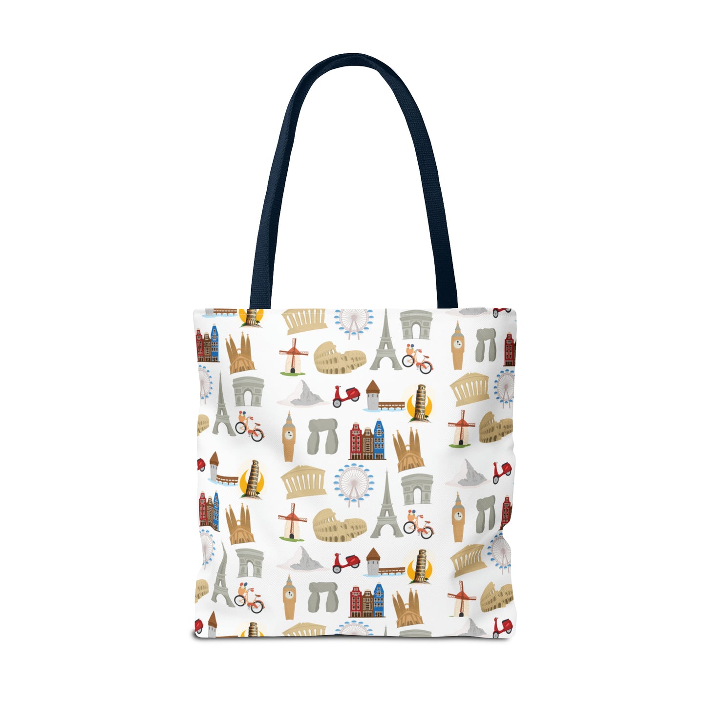 Europe Travel Pattern  | Tote Bag (AOP)