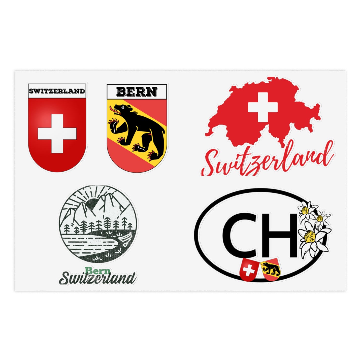 Bern, Switzerland | Sticker Pack