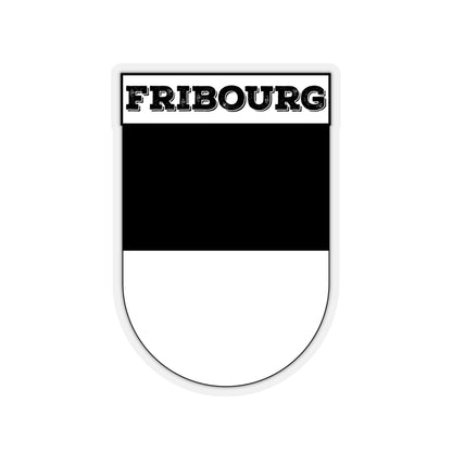 Fribourg, Switzerland | Coat of Arms Sticker