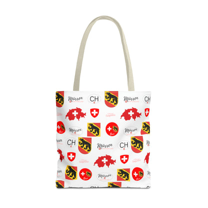 Mürren, Switzerland | Heritage All-Over Print Tote Bag (AOP)