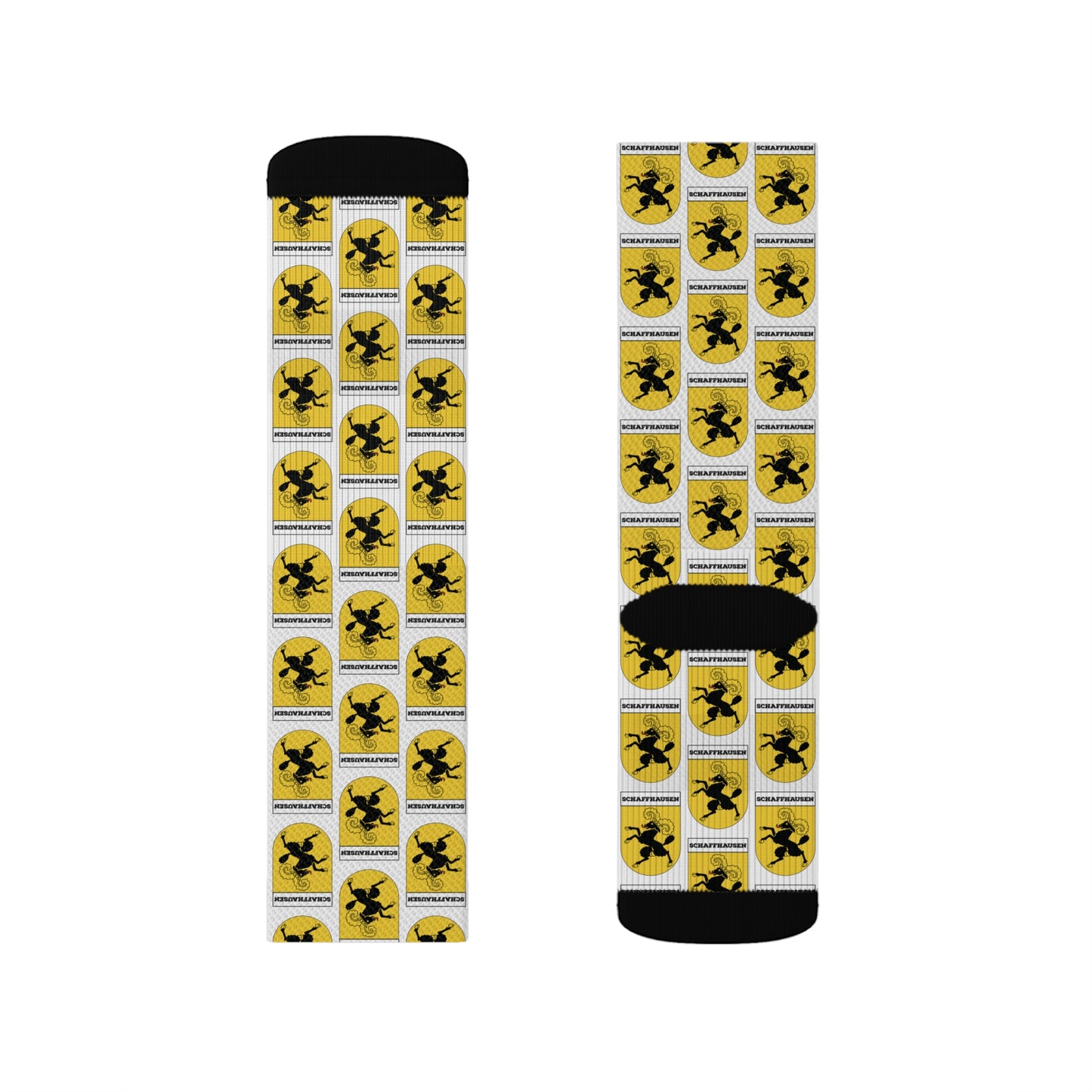 Schaffhausen, Switzerland Coat of Arms | Sublimation Socks