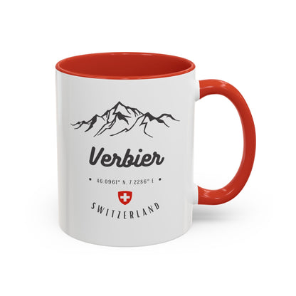 Verbier Suiza mug