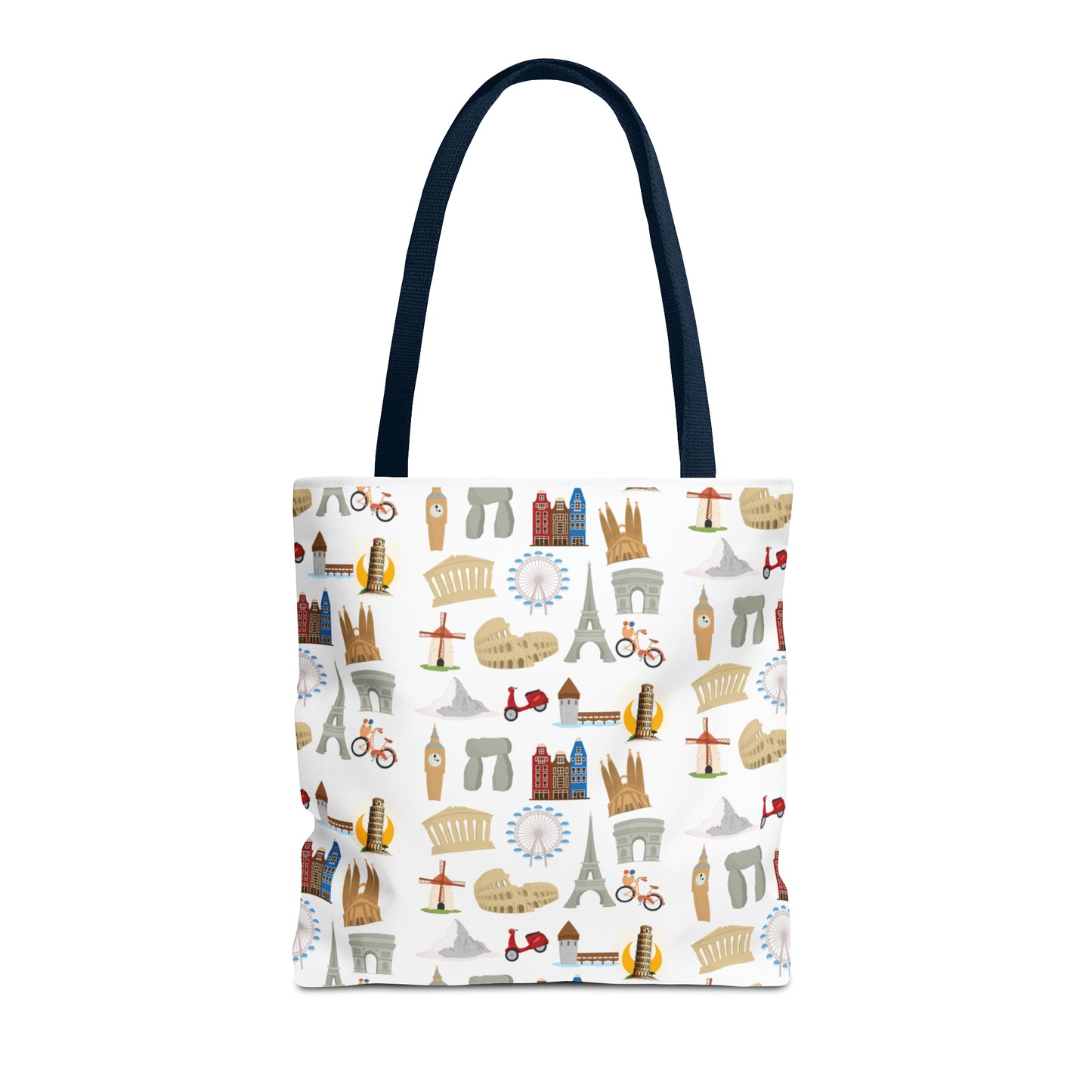 Europe Travel Pattern  | Tote Bag (AOP)