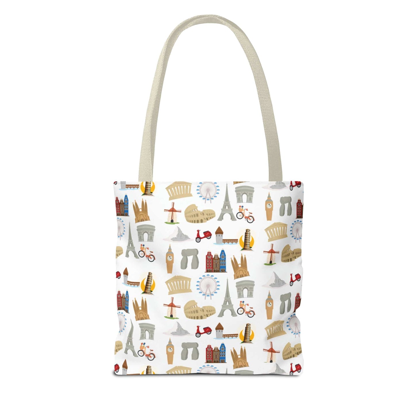 Europe Travel Pattern  | Tote Bag (AOP)