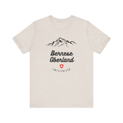 Stylish Bernese Oberland tee for outdoor and hiking enthusiasts