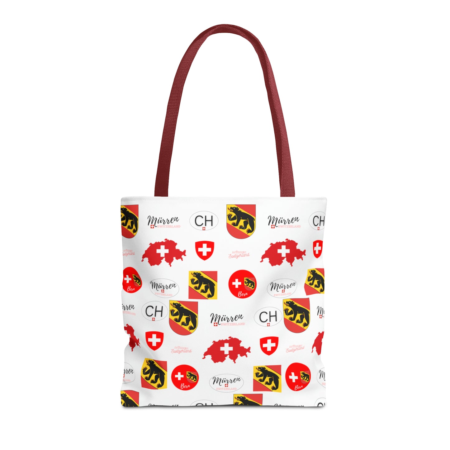 Mürren, Switzerland | Heritage All-Over Print Tote Bag (AOP)