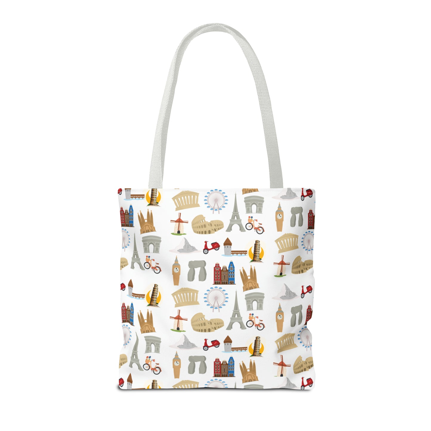 Europe Travel Pattern  | Tote Bag (AOP)