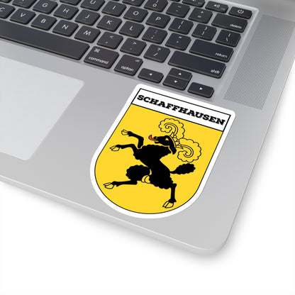 Schaffhausen, Switzerland Coat of Arms | Kiss-Cut Sticker