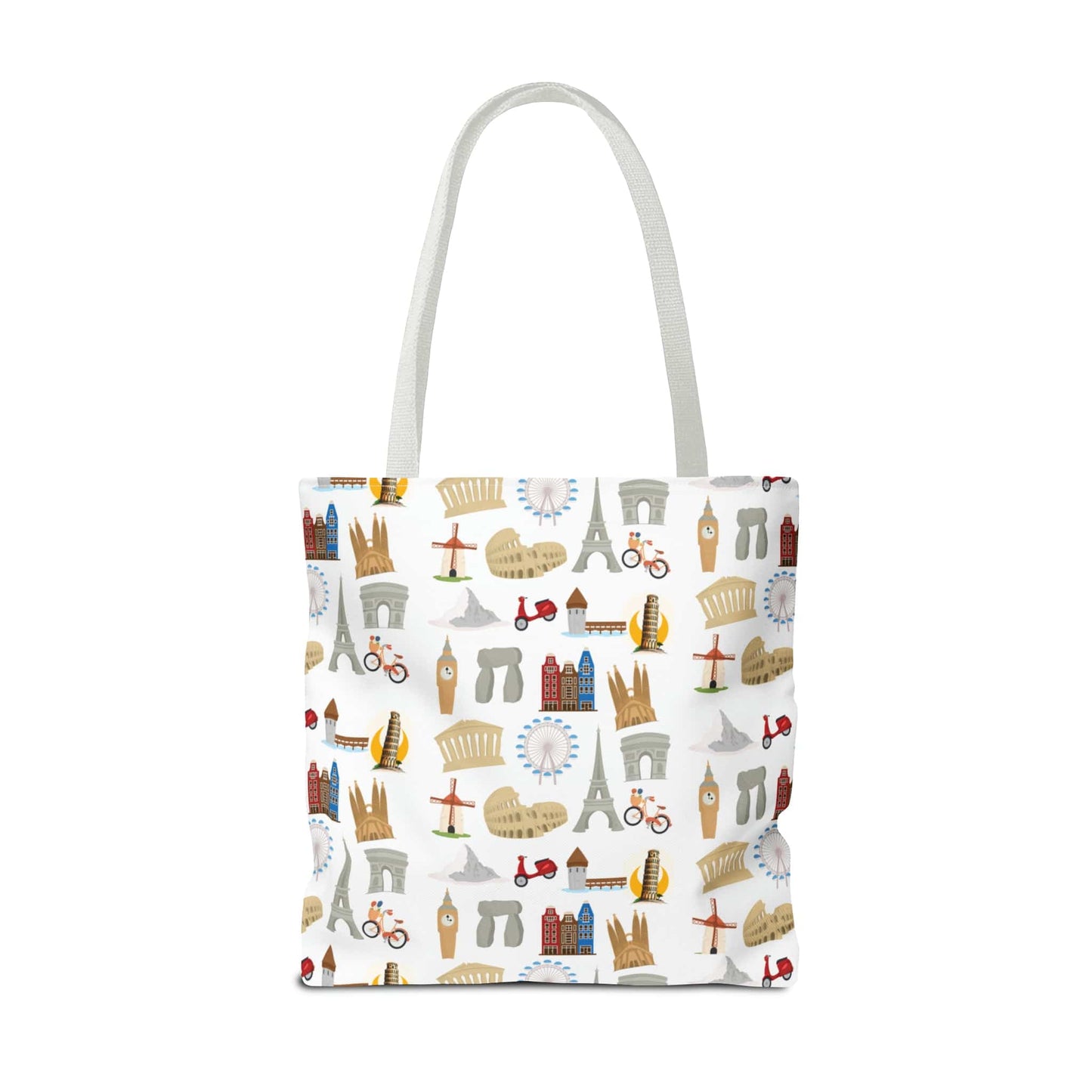 Europe Travel Pattern  | Tote Bag (AOP)