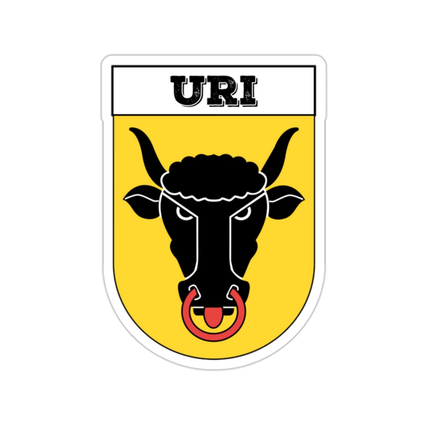 Uri, Switzerland | Coat of Arms Sticker