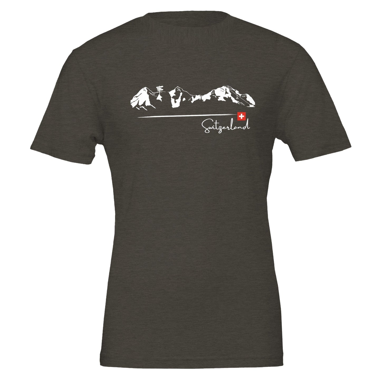 Swiss famous alps shirt