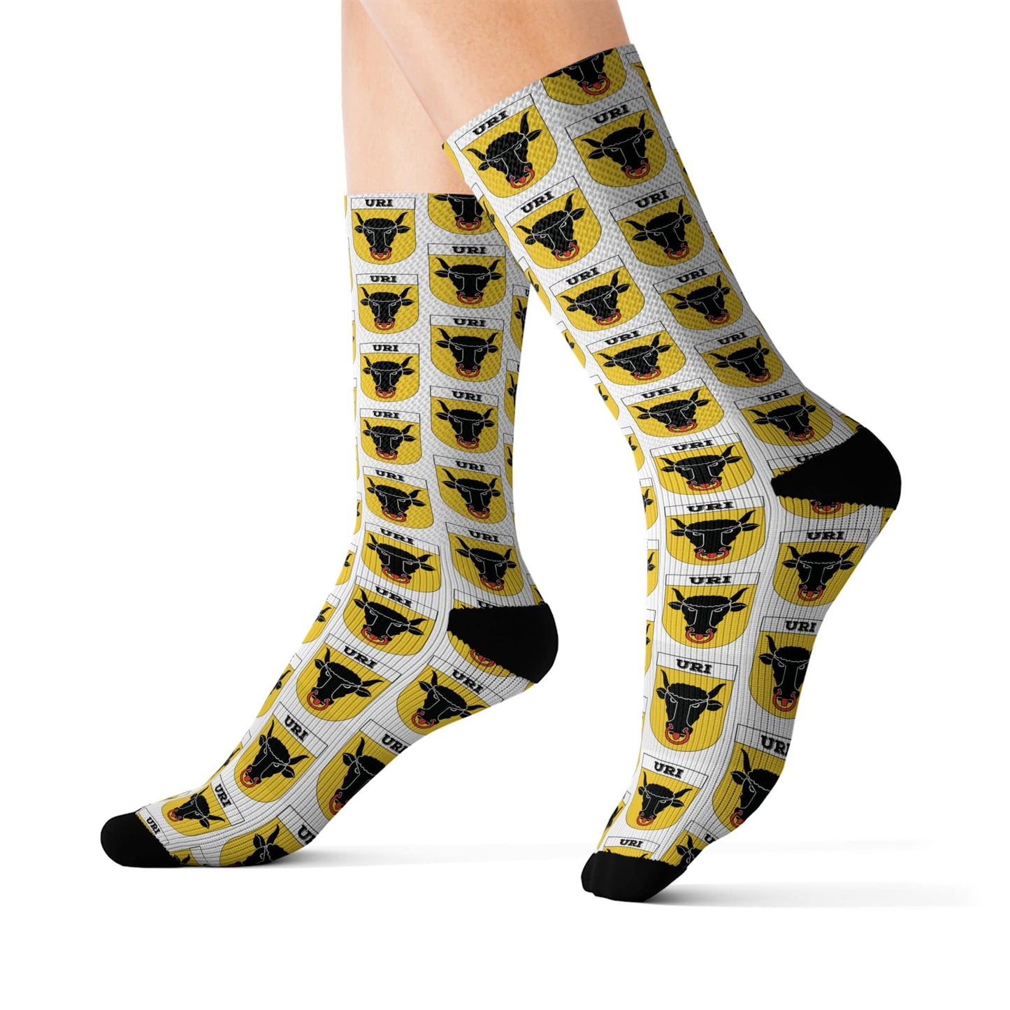 Uri, Switzerland Coat of Arms | Sublimation Socks