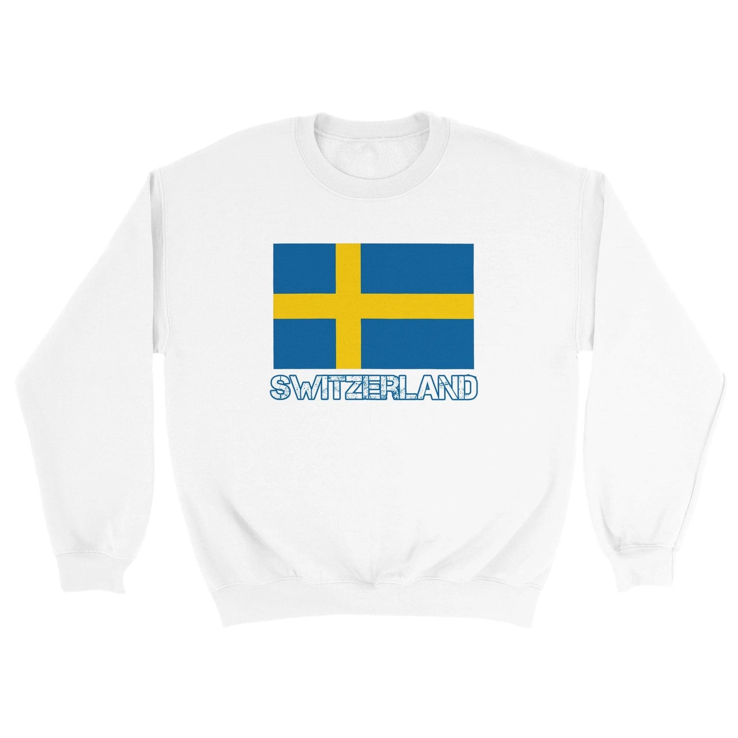 Switzerland or Sweden Flag? Isn't all the same? Unisex Sweatshirt