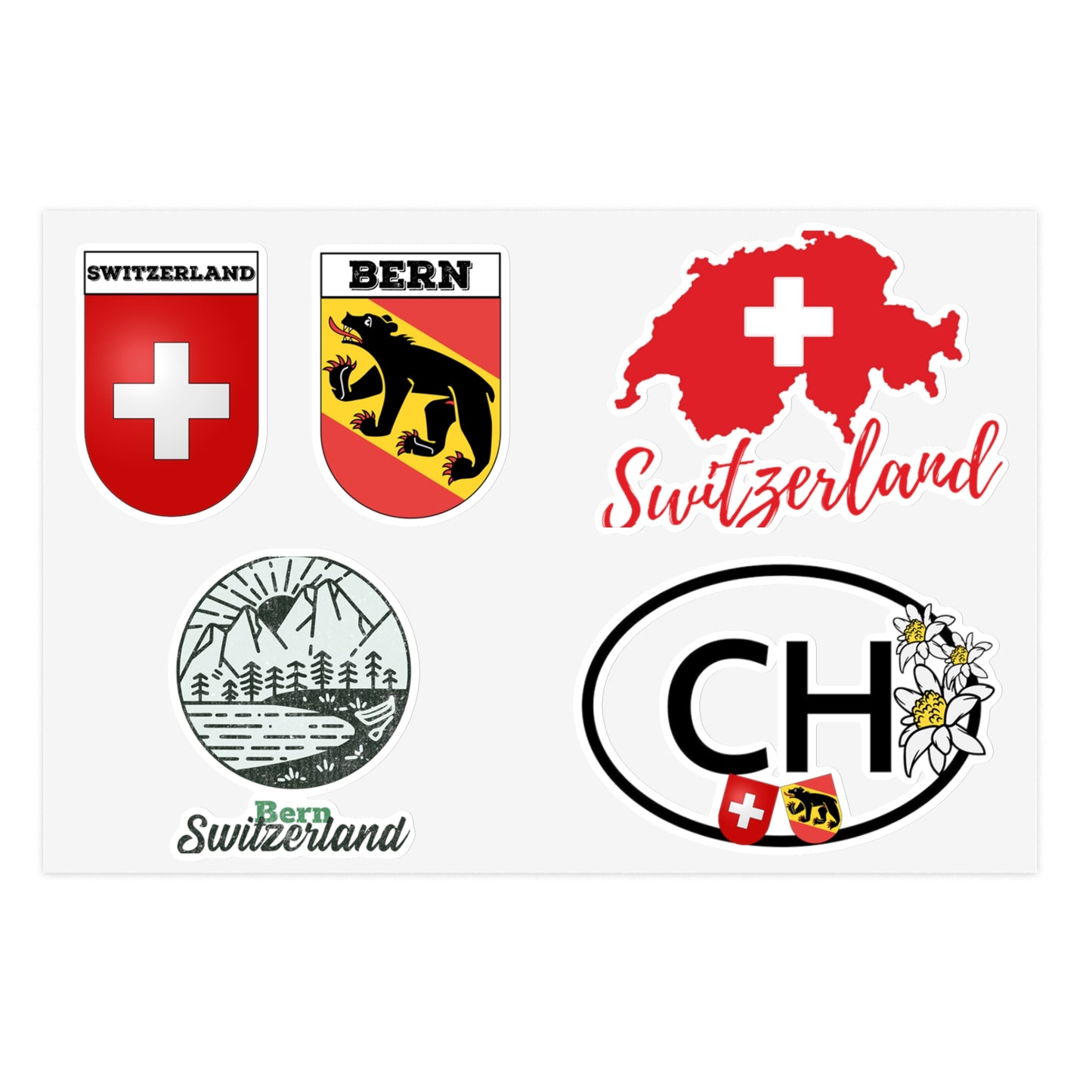 Bern, Switzerland | Sticker Pack