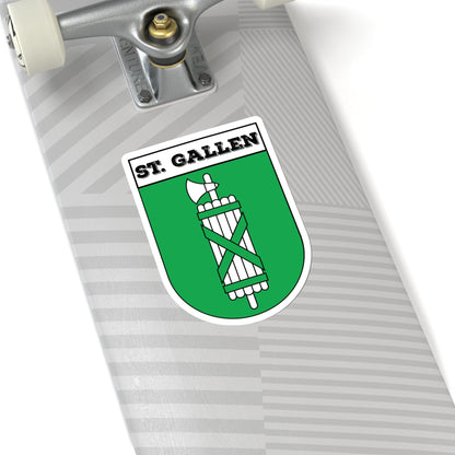 St. Gallen, Switzerland | Coat of Arms Sticker