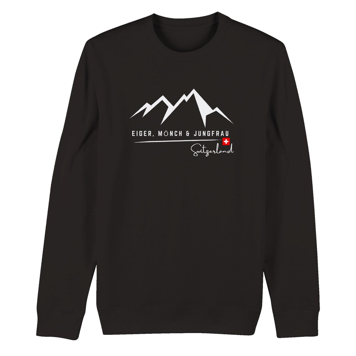 Eiger, Mönch & Jungfrau - Switzerland | Organic Unisex Crewneck Sweatshirt