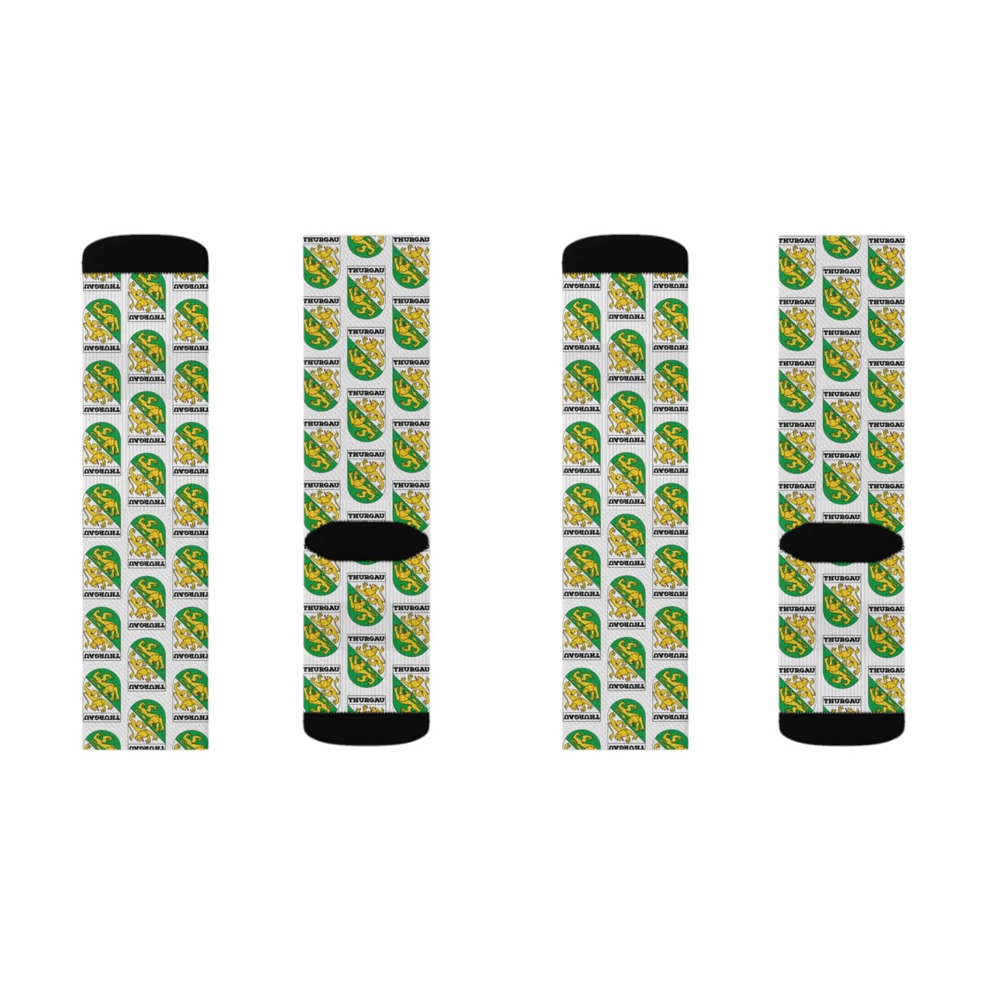 Thurgau, Switzerland Coat of Arms | Sublimation Socks