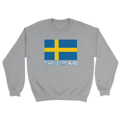 Switzerland or Sweden Flag? Isn't all the same? Unisex Sweatshirt