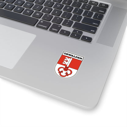 Obwalden, Switzerland | Coat of Arms Sticker - Premium Quality Vinyl Decal