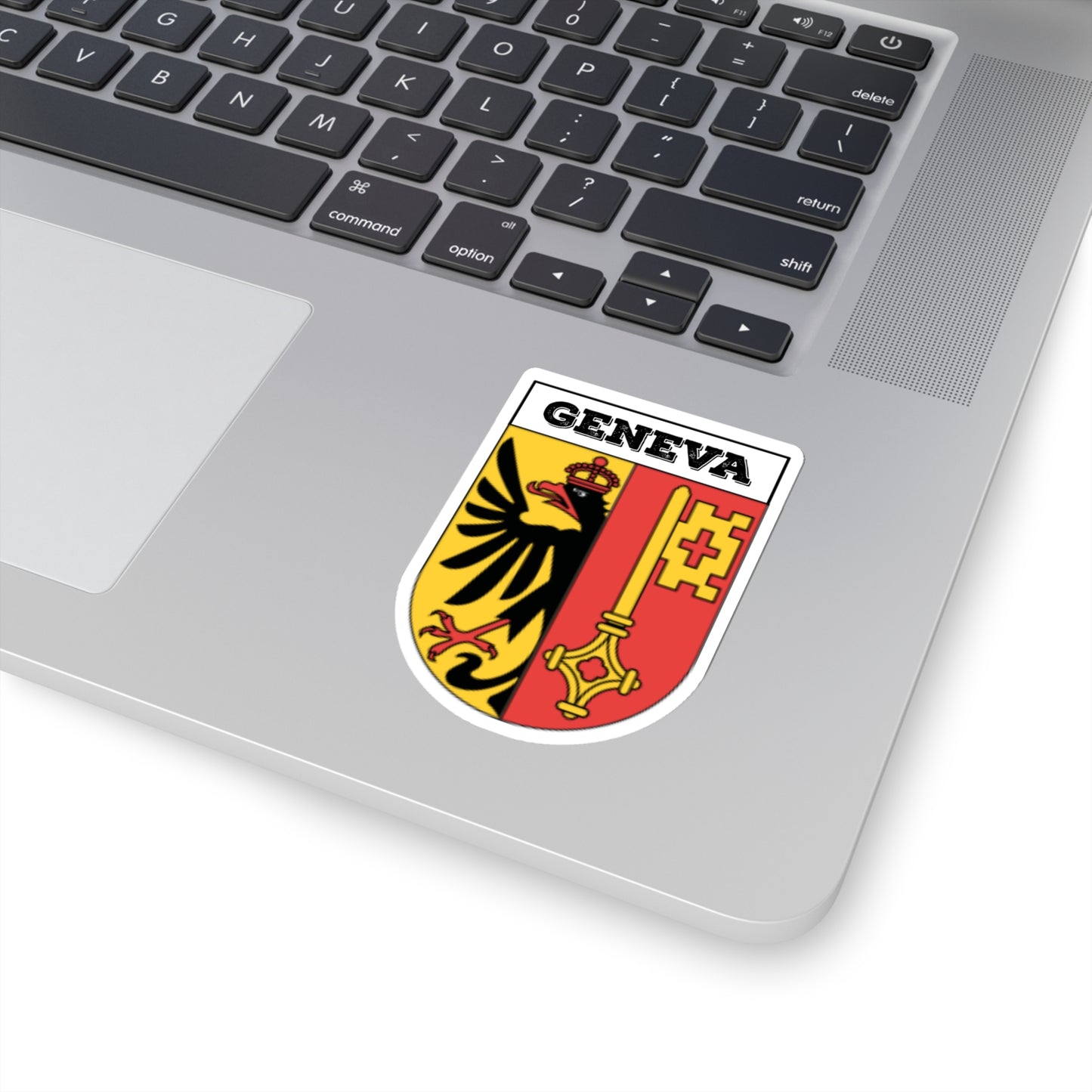 Geneva, Switzerland | Coat of Arms Sticker | Swiss Heritage Emblem Decal