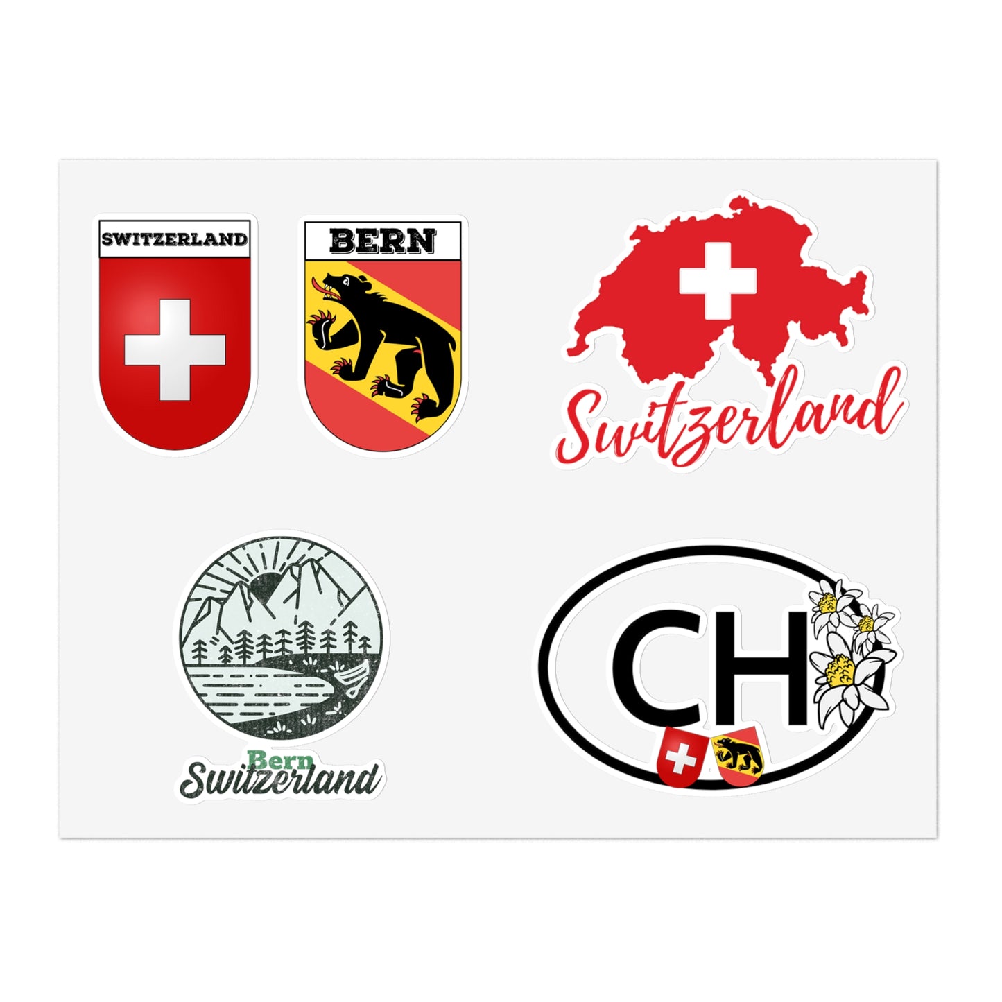 Bern, Switzerland | Sticker Pack