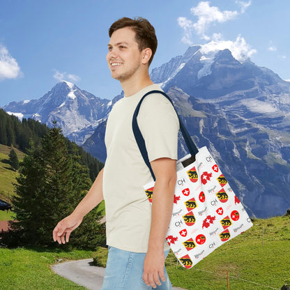 Mürren, Switzerland | Heritage All-Over Print Tote Bag (AOP)