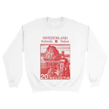 Ticino, Switzerland | Vintage Stamp Sweatshirt