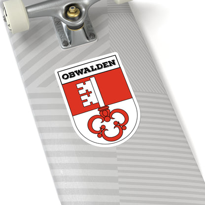 Obwalden, Switzerland | Coat of Arms Sticker - Premium Quality Vinyl Decal