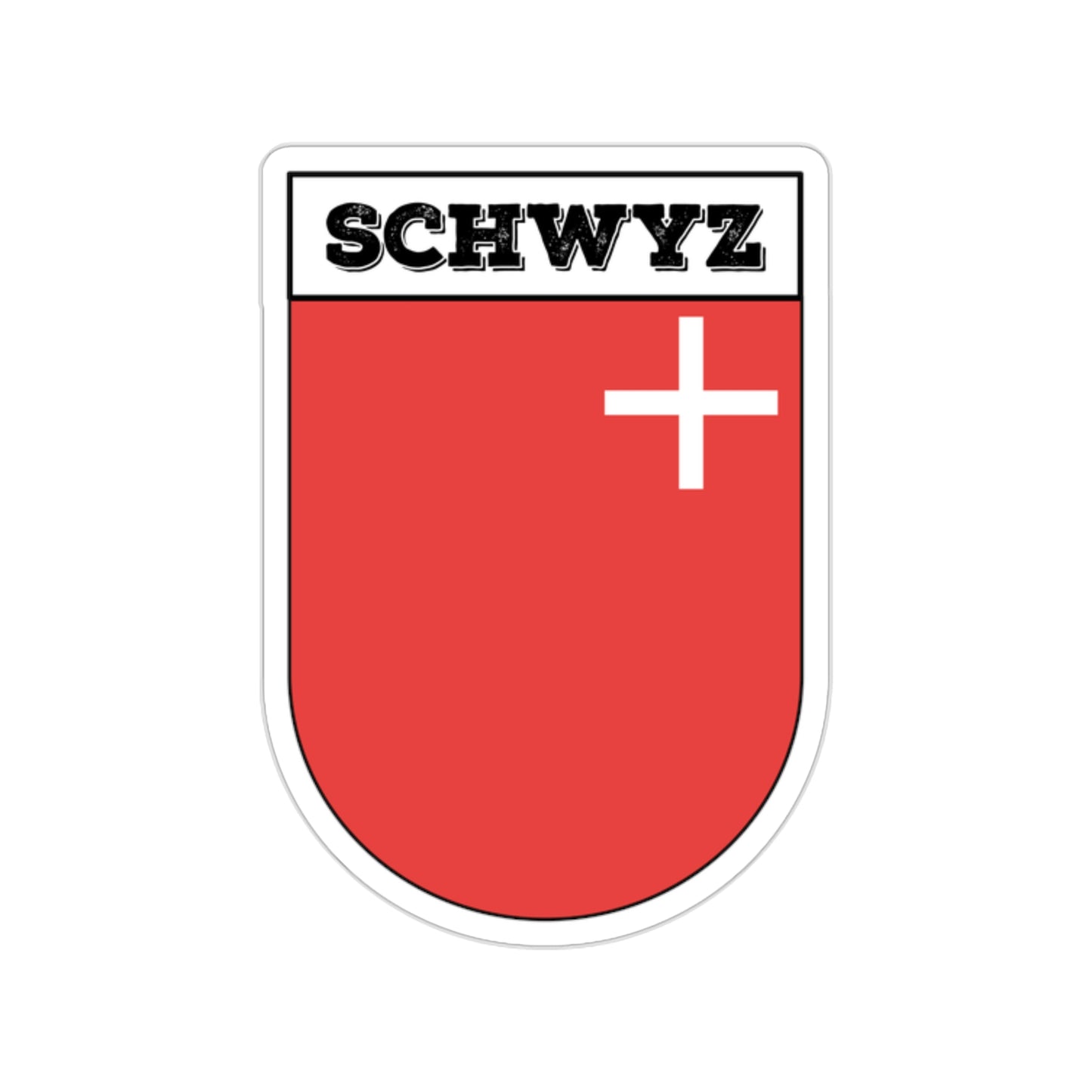 Schwyz, Switzerland | Coat of Arms Sticker