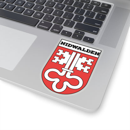 Nidwalden - Switzerland | Coat of Arms Premium Quality Vinyl Decal