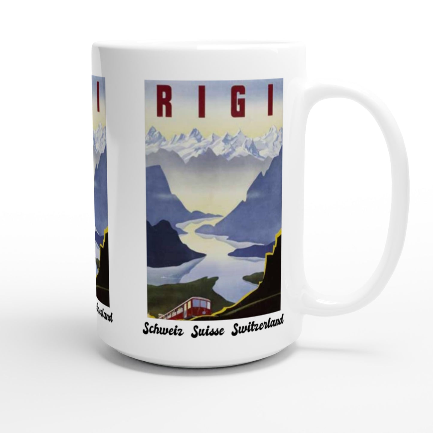 Rigi, Switzerland | Vintage Travel Mug