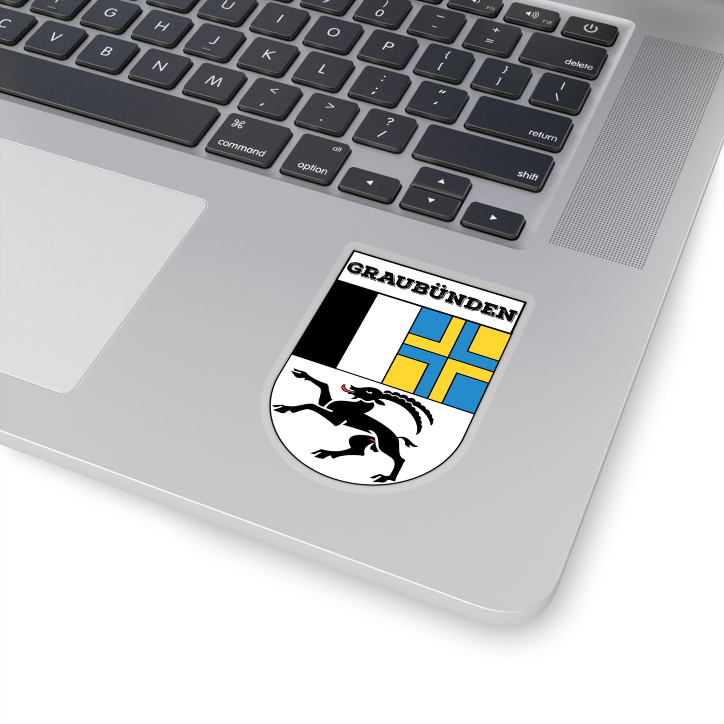 Graubünden, Switzerland | Coat of Arms Sticker | Swiss Alpine Emblem Decal 🐏🛡️