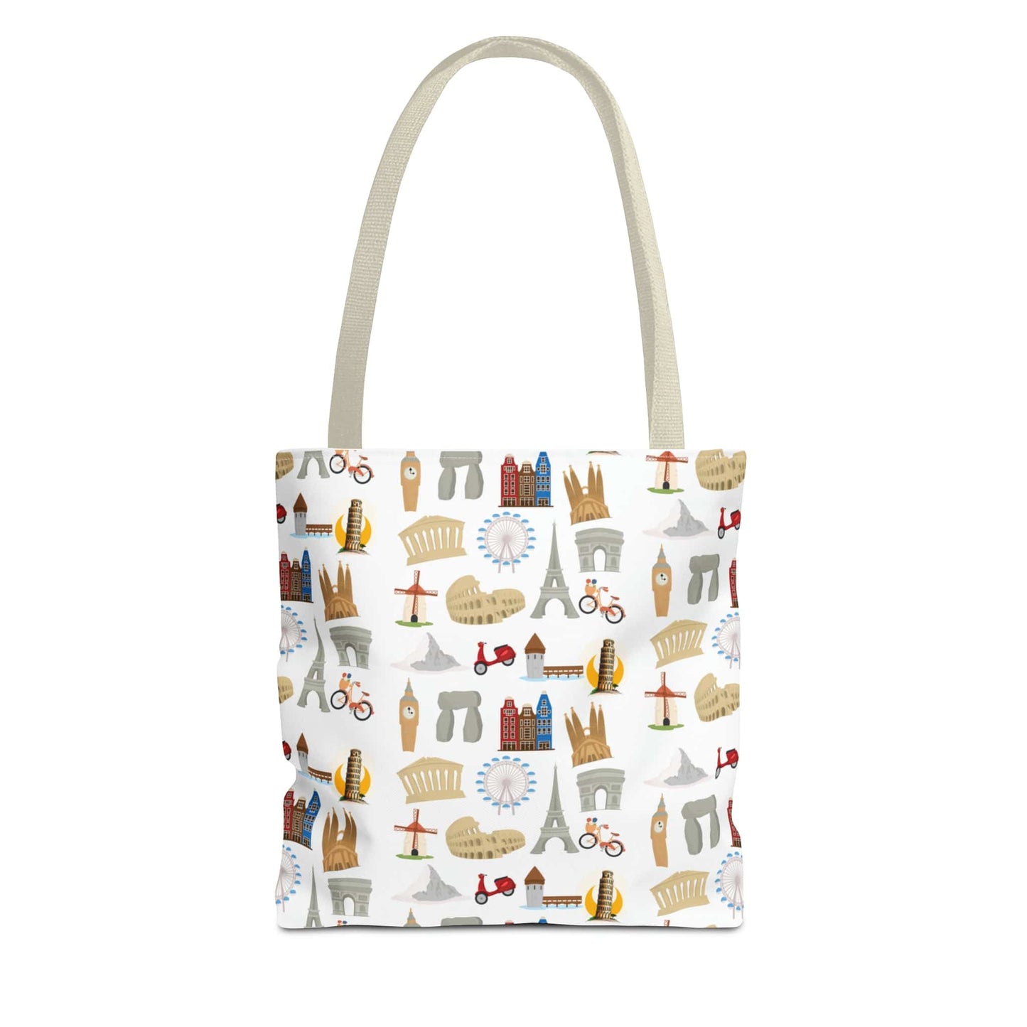 Europe Travel Pattern  | Tote Bag (AOP)