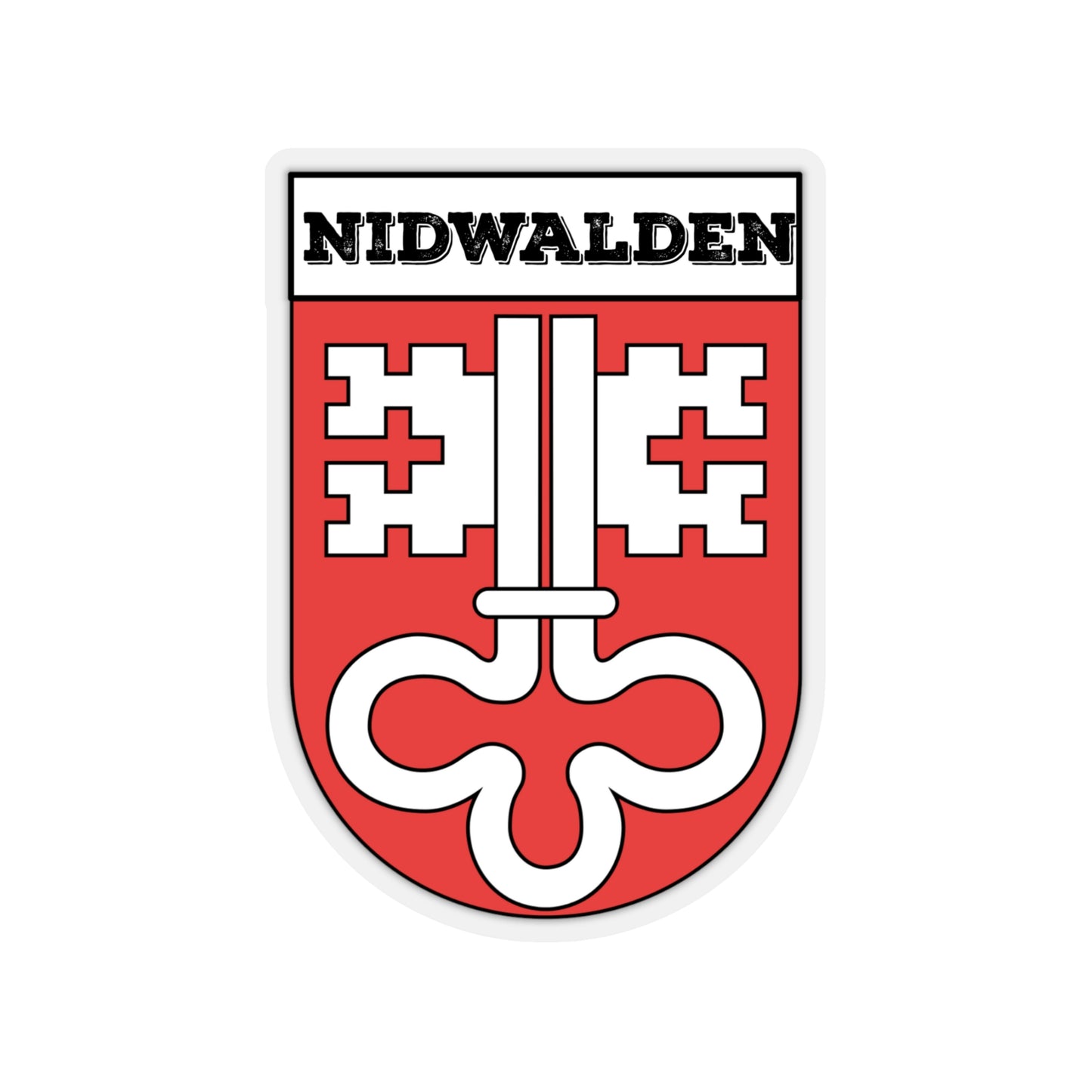 Nidwalden - Switzerland | Coat of Arms Premium Quality Vinyl Decal