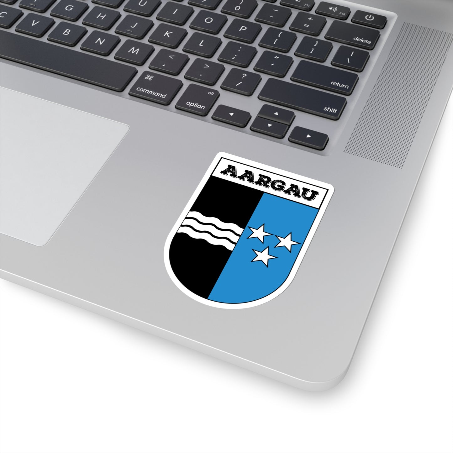 Aargau, Switzerland Coat of Arms | Kiss-Cut Sticker